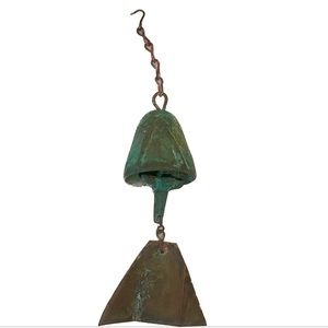 Mid Century Paolo Soleri Bronze Bell Wind Chime